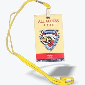 Vintage Houston Players NFL All‎ Access Pass Hennessy Privilege Event Lanyard